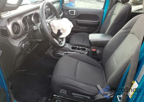 2020 Jeep Wrangler Unlimited Sport из США, поврежденный, VIN 1C4HJXDN8LW266639